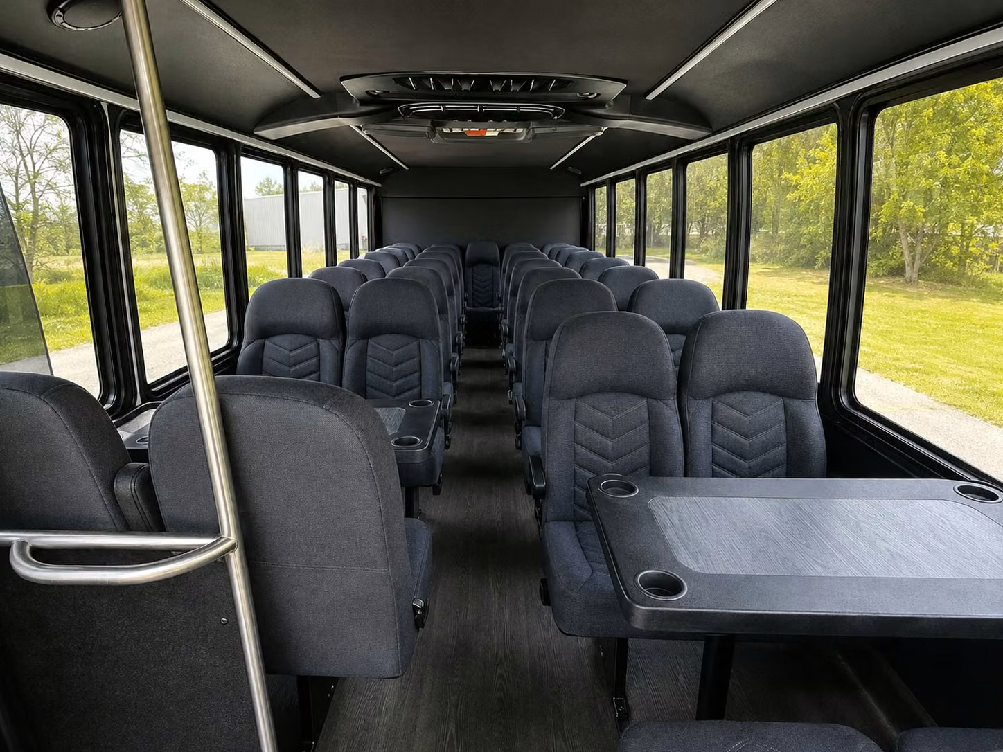 15 passenger minibus inside