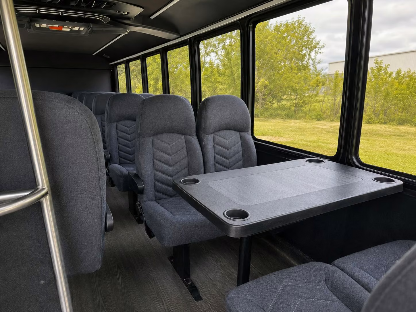20 passenger minibus interior