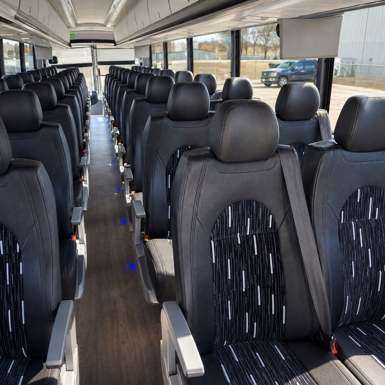 how bus type changes charter bus prices in pearland texas