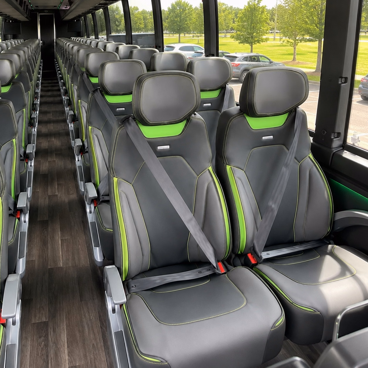 pearland charter bus rental