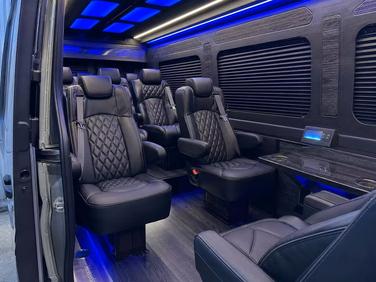 sprinter van transportation for groups and events across pearland