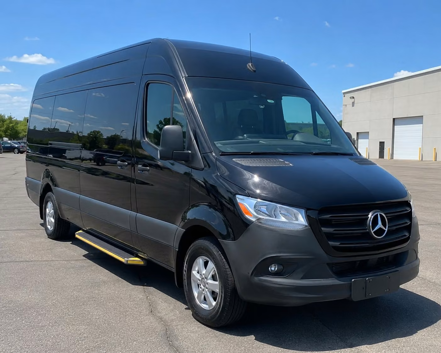 sprinter van with driver